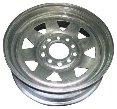 13" Multi fit Holden and Ford Stud Pattern Galvanised RIM