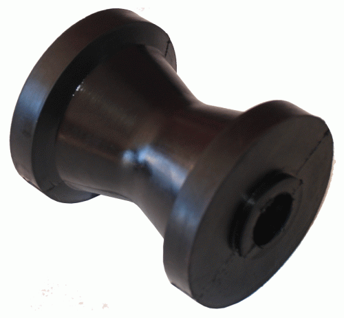 Bow Roller 3 inch Black