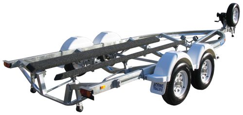 Ski Boat Trailer with Carpet Skids by Boeing Trailers
